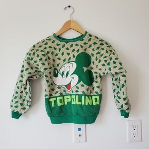 Reversible Disney Mickey Mouse Topolino Sweater (See description for size)